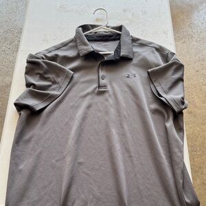 Under Armour Men's Charcoal Polo Shirt